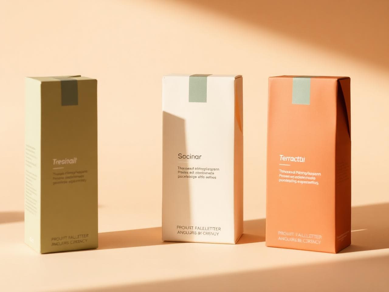 Skincare presentation set